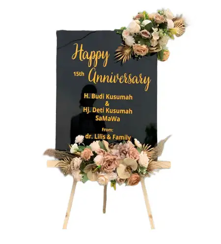 Papan Bunga Akrilik Jemowo