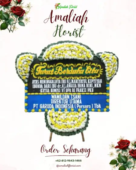 Papan Bunga Duka Jemowo